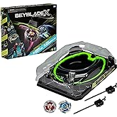 BEYBLADE X Xtreme Savaş Seti, Beystadium Arenalı X-Celerator Rail, 2 Sağ D&ouml;nen Top Oyuncak, 2 Fırlatıcı, Erkek ve Kız Oyuncak