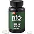NFO Multi-VIT Energy [180 Capsules] Norwegian Natural high-dose Complex Each Vitamin and Mineral in Our Multivitamin is calibrated for Maximum Synergy Made in Norway
