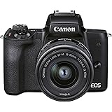 Canon EOS M50 Mark II + EF-M 15-45mm f/3.5-6.3 IS STM (Black) - Mirrorless camera built for content creators and streamers (4