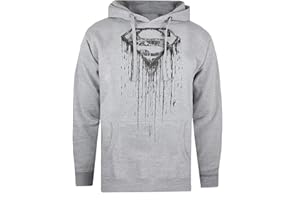 Cotton Soul DC Comics Superman Paint Mens Hoodie Black