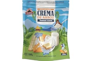 MAX PROTEIN - Crema de Arroz - Crema de Arroz Fitness 1000g – Fuente Carbohidratos de Máxima Calidad para Masa Muscular – Ideal Pre Entreno y Post Entreno – Vegana, Sin Lactosa – Mowgly White Choco