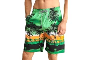 APTRO Bañador Hombre Corto Ropa Hombre Secado Rápido Natacion Surferos con Forrado Hawaianos Vacaciones Tallas Grandes