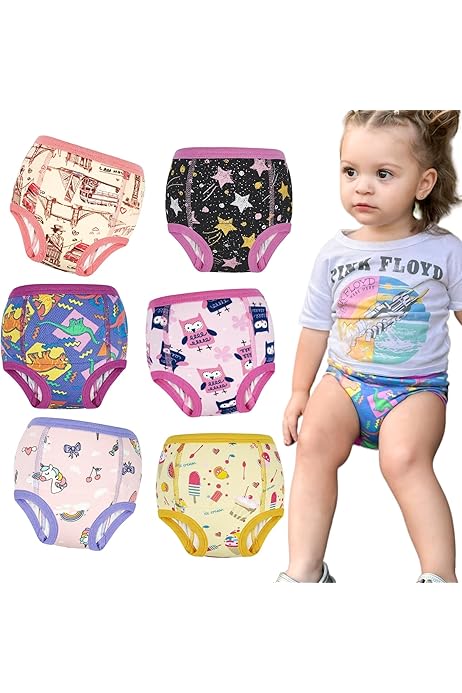 Cubre Pañales Bebe Niña Pack Calzoncillos Entrenamiento MOEMOE