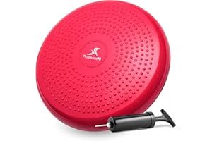 ProsourceFit Core Balance Disc Trainer, Diametro 35,6 cm, con Pompa per Migliorare la Postura, Fitness, stabilità