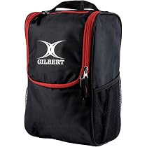 Gilbert Rugby Club V4 Sac à Chaussures – Bleu Marine/bleu Roi, Grand Compartiment, Sangle Renforcée, Poche à Eau