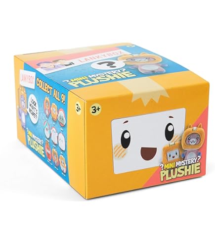 Lankybox LankyBox Mini Mystery Plush, Series 2-2 Pack, Unique
