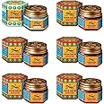 Tiger Balm Red & White Ointment | 9ml each | Pack of 6 | Ayurvedic Pain Relief Balm | Effective Relief from Joint, Body & Knee Pain, Muscular Aches, Sprain | 5 Red & 1 White | Combo Pack
