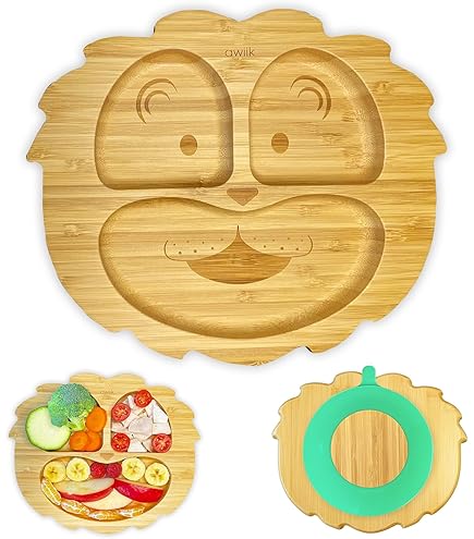 Vajilla Bambu Infantil 793591755564 Plato Infantil, Bambu00fa