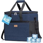 Lifewit Portable Cool Bag 40L, Insulated Cooler Bag for Men, Large Thermal | Soft Cooler Portable for Camping, BBQ, Family Ou