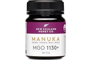 New Zealand Honey Co. Miele di Manuka MGO 1130+ | Attivo e lordo | Prodotto in Nuova Zelanda | 125g