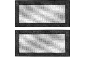 HQRKOTM 2 pezzi di copertura della griglia di ventilazione per Tesla Model 3 Model Y, copertura di ventilazione flusso d'aria sotto il sedile,rivestimento posteriore model y