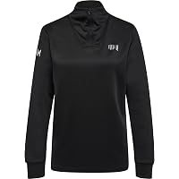 Hummel Hmlstaltic Damen Hoodie – Verstellbare Taille, Sweatstoff Mit Winkel-Muster