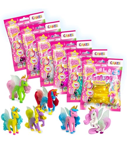 Craze Magic Slime YUMMIES 2-Pack | Slime niños en Colores neón Mezclas de Colores con Diferentes Personajes chupadores - 2X 85 ml Lata de Slime, Colorido Slime Infantil sin residuos