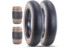 ZUKKA 60TPI Foldable Fat Tyres for E-bike Mountain Bike Heavy Duty High-Performance Wear-Resistant Electric Mountain Snow Bike Tire 20 x 4.0，26x 4.0