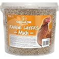 Copdock Mill Range Layers Mash 5L Tub – Chicken Food Suitable for Laying Poultry, Ducks, Geese, Bantams – 17% Protein – Vitamins A and E