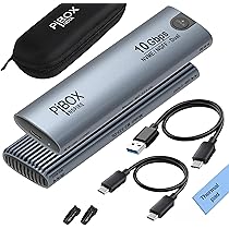 NVME M2 Enclosure, PiBOX India NVMe/NGFF SATA Dual Protocol