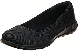 Skechers Damskie buty z okrągłym noskiem, 15400, krokodyl, wsuwane, płaskie