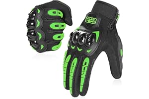 COFIT Guantes de Moto, Pantalla Táctil en los Dedos, Guantes de Moto de Carreras, para Bicicleta ATV BMX MTB, Escalada, Motocross y Otros Deportes al Aire Libre