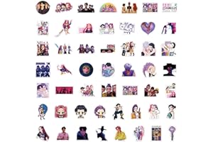 LONNALEE Decorazioni K-Kp-op D-Demon H-Hunters Goodies Adesivi Stickers,Adesivi Sa ja Boys Ji Nu Der PY Cat Adesivi in vinile impermeabili per adolescenti (B)