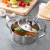 Schafer Mini Basık &Ccedil;elik Tencere 12 Cm 2 Par&ccedil;a
