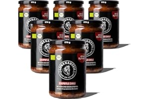 Löwenanteil - Eintopf "CHIPOTLE CHILI" - 570g Glas mit bestem Rindfleisch & Süßkartoffel - ohne Zuckerzusatz und Glutenfrei - gesundes Fertiggericht mit viel Protein - Menge: 6