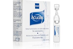 Acuaiss Preservative Free Eye Drops with Hyaluronic Acid, Single Dose, 20 x 0,35 ml