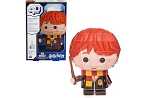 4D Build - Ron Weasley - 3D-Puzzle des beliebten Harry Potter-Filmheldens aus hochwertigem Karton, 87 Teile, für Fans der magischen Abenteuerserie ab 12 Jahren
