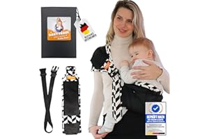 GUBBY GUPS® Marsupio Ergonomico V3.0 per Neonati e Bambini – Fascia Porta Bebè Pratica per Uso Quotidiano – Fino a 15 kg