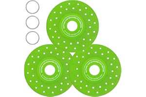 RTDHO 115mm Rock Slab Grinding Disc 3Pcs Multi-Pore Porcelain Glass Cutting Disc for Angle Grinder Ultra-Thin Flat Grinding Polishing Cutting Blade Wheel Grinder Blades for Porcelain Tile Ceramic Marble