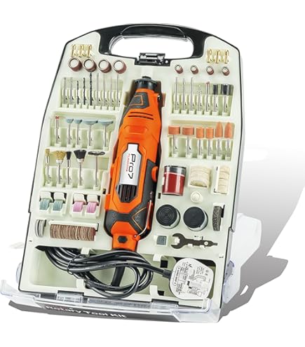 3D Print Resin Sanding & Polishing Kit - Cordless Rotary Tool With 57 Attachments, 3 Speeds, Type-C Charging