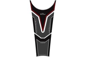 Resin Bike Adesivi Moto Compatibile con Suzuki V-Strom 650 2017-2021. Protezione Paraserbatoio da Urti e Graffi. Adesivo Resinato con Effetto 3D per Serbatoio Moto