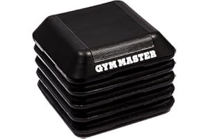 GYM MASTER Deluxe Adjustable Aerobic Step Stepper Board