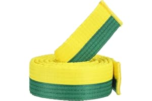 PATIKIL Taekwondo färgat rankningsbä , polyester kampsport BJJ bä judo karate bä för tränare undervisning övning