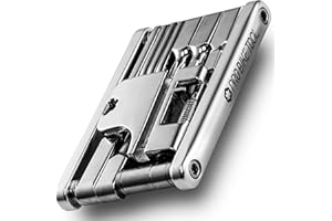 PRO BIKE TOOL Pro-Bike Tool Herramienta Multiusos 17 en 1, 4,3 x 7 cm, Kit Compacto y Ligero para Reparar Bicicletas de Carretera y Montaña, Conjunto Apto para Bolsa de Sillín y Bolsillo