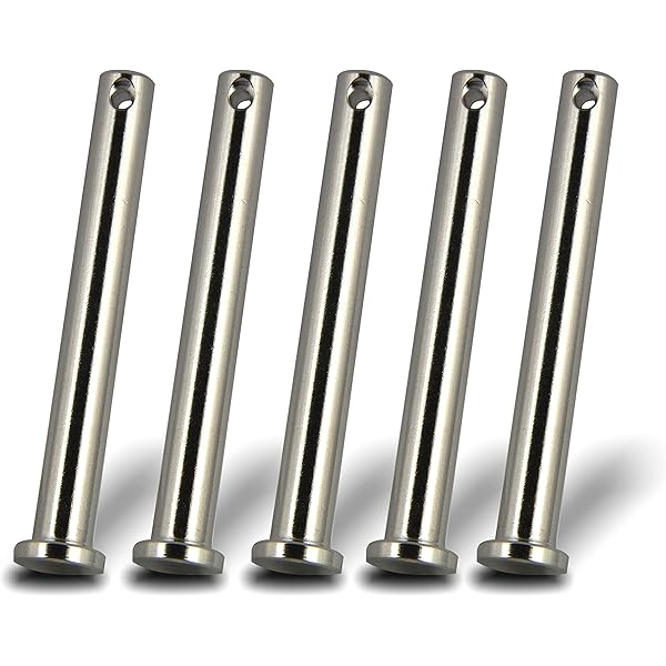 Federstecker 4,5mm X 80mm Edelstahl A2 - 4 Stück Set Nach DIN 11024 Für Bohrung 5,0mm
