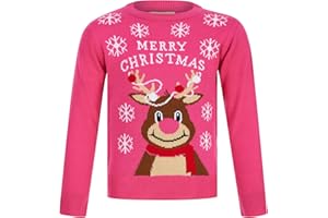 Tokyo Laundry Girls 'Merry Christmas' Crew Neck Novelty Xmas Jumper