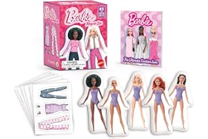 Barbie Magnet Set: Mix-and-Match Outfits!
