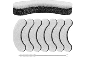 EATBALE Filtro di Ricambio per fontanella per NPET WF050 WF100 per fontanella per Animali Domestici, filtri di Ricambio aggiornati con Carbone Attivo per fontanella Automatica (8pezzi)