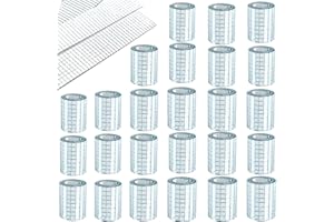 WDragon 2400pcs Real Glass Silver Mirrors Mosaic Tiles Sticker for Craft Square Glass Tiles Self Adhesive,5mm by 5mm (Silver, 12300PCS)