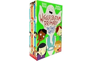 Wigglesbottom Primary Series 6 Books Collection (Le fantôme des toilettes, Le requin dans la piscine, Le hamster magique, Super chien, Le chat de la classe, Les lapins de la pause)