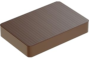 BAUHELD® Piastre distanziali universali 60x40x10 mm [100 pezzi] – Piastre distanziali in plastica marrone [Made in Germany] – adatte come distanziatore, piastra di plastica, base o blocchi per vetri