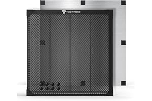 OUYZGIA Honeycomb Wabentisch für Laser Graviermaschine, 440×440 Waben Laser Arbeitsplatte, Tischschutz mit Aluminiumplatte, Kompatibel mit verschiedenen Graviermaschinen