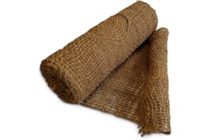 TeichVision Tapis de remblai en coco - 1 m de large - Différentes longueurs/tapis de coco comme tapis de rivage d'étang - Tapis de remblai en fibre de coco - 700 g/m² (15 m)