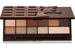 REVOLUTION BEAUTY LONDON Makeup Revolution I Heart makeup palette con ombretti – Wonder Palette – Death by Chocolate, 22 g