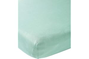 Meyco Baby Spannbettlaken Wiege - Uni New Mint - 40x80/90cm - Einzelpackung