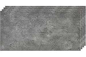 DECCART Wand-Paneele in Betonoptik, Deckenpaneele, Wandverkleidung Deckenverkleidung mit Beton-Imitat 7014XL Wandplatten in Grau aus Polystyrol - 20 Stück - 10m2