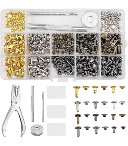 Zerone Boucles à Rouleaux 10 Pièces Boucle à Glissière En Métal En