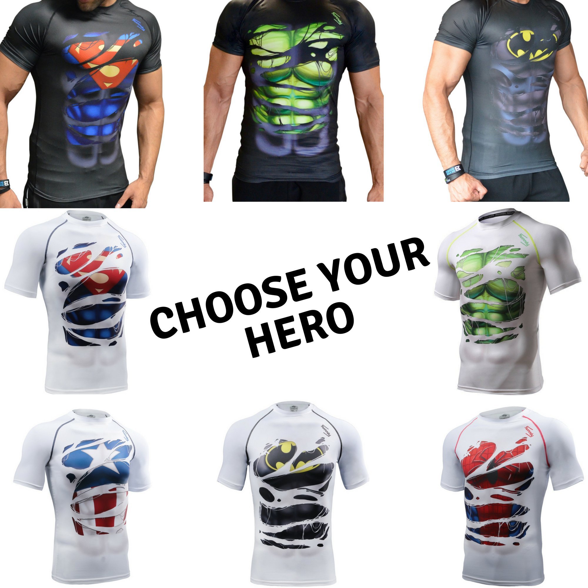 magliette supereroi adulti