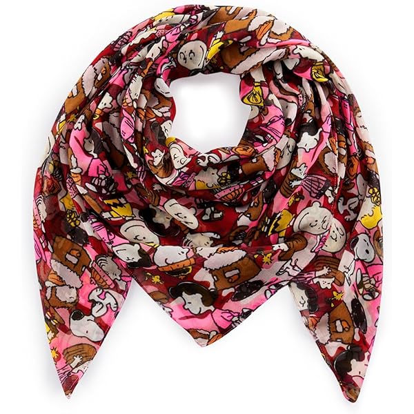 CODELLO x PEANUT ストール CODELLO X Peanuts Forever Scarf Beige Multicoloured, multicoloured