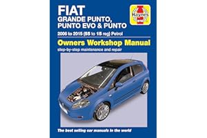 Fiat Grande Punto, Punto Evo and Punto Petrol (06 - 15) Haynes Repair Manual